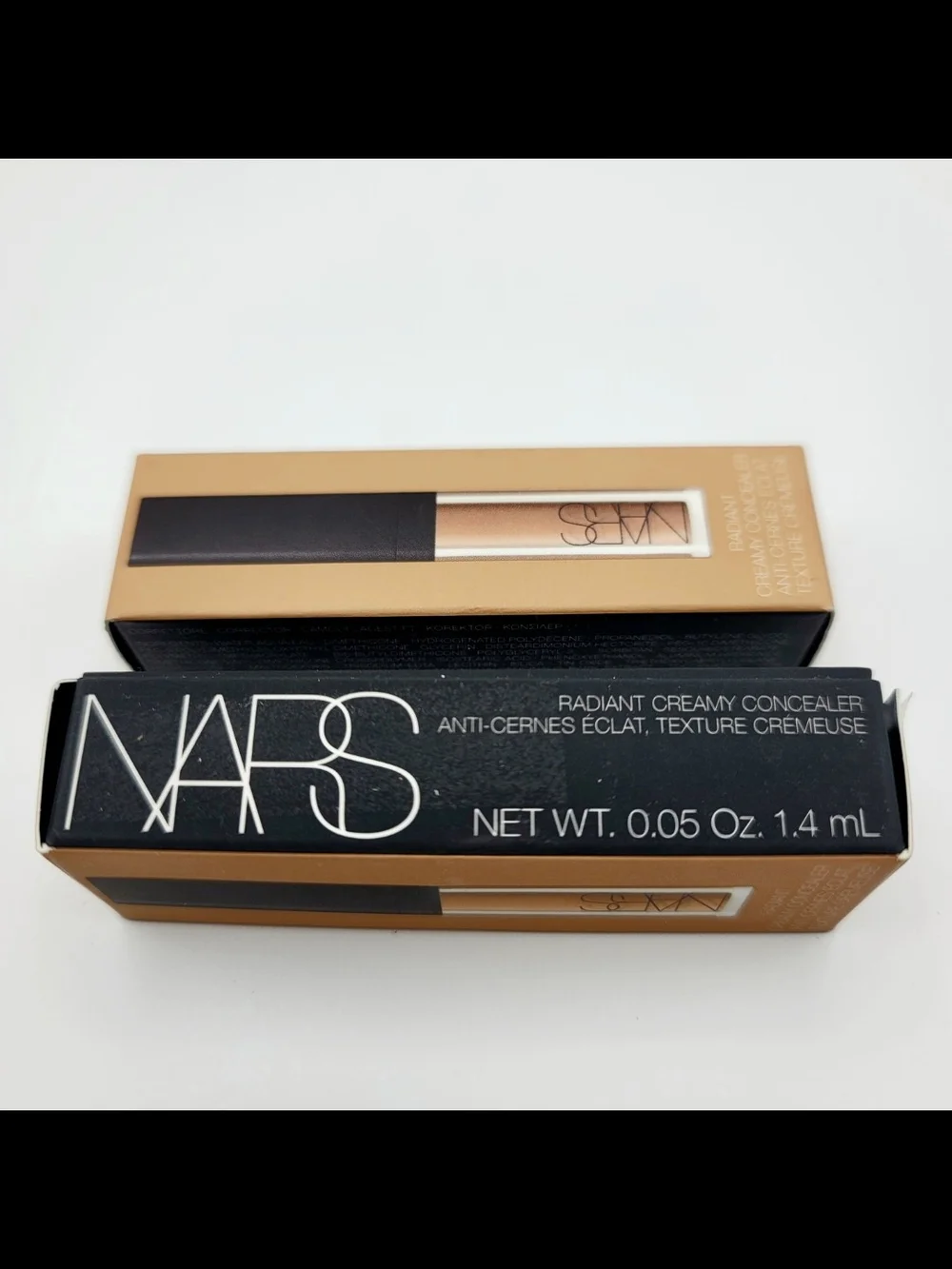 TWO! NARS Radiant Creamy Concealer - Ginger Medium 2 NEW NWT .05 oz COMBO